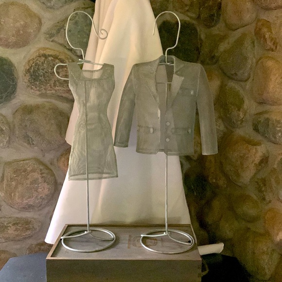 Dress and Suit Jacket in Metal - Picture 1 of 3